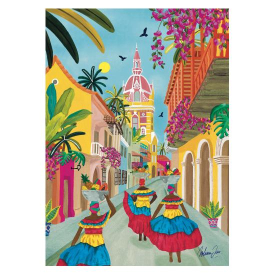 Puzzle Pieces and Peace Cartagena de 1000 Piezas