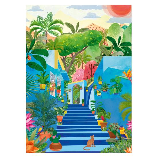 Puzzle Pieces and Peace Cielo Azul de 2000 Piezas