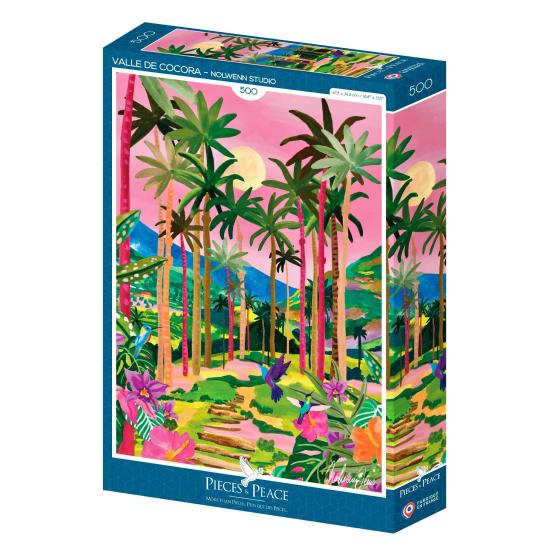 Puzzle Pieces and Peace Cocora Valley 500 Pzs