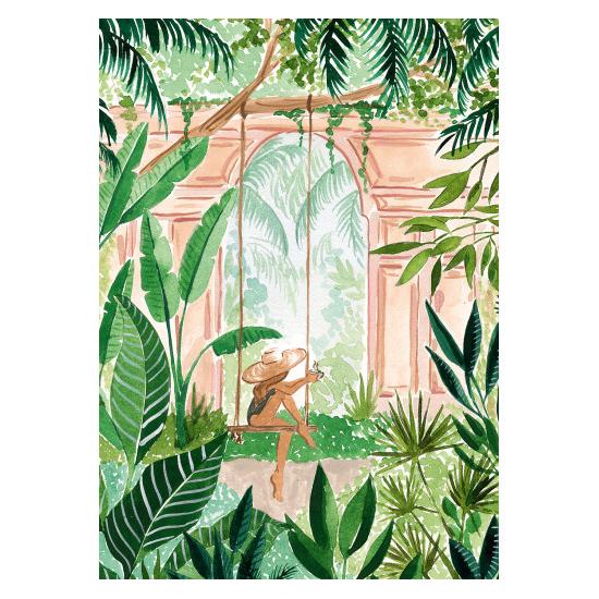 Puzzle Pieces and Peace Columpio en la Jungla de 1000 Piezas