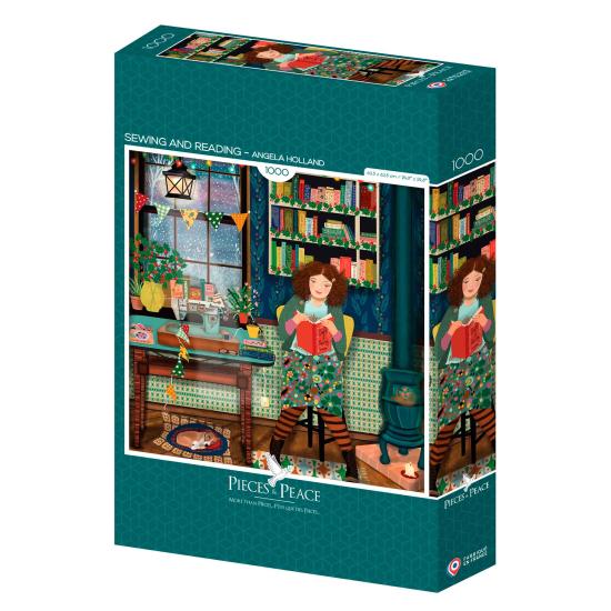Puzzle Pieces and Peace Costura y Lectura de 1000 Pzs Puzzle Pieces and Peace Costura y Lectura de 1000 Pzs