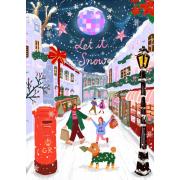 Puzzle Pieces and Peace Deja que Nieve, Londres 500 Piezas