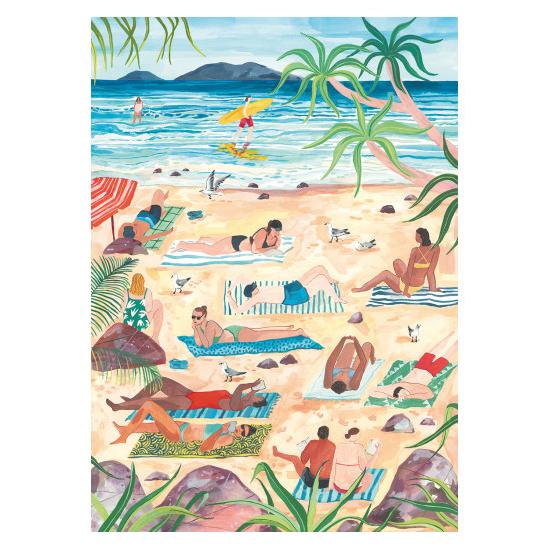 Puzzle Pieces and Peace Dia de Playa de 1000 Piezas Puzzle Pieces and Peace Dia de Playa de 1000 Piezas