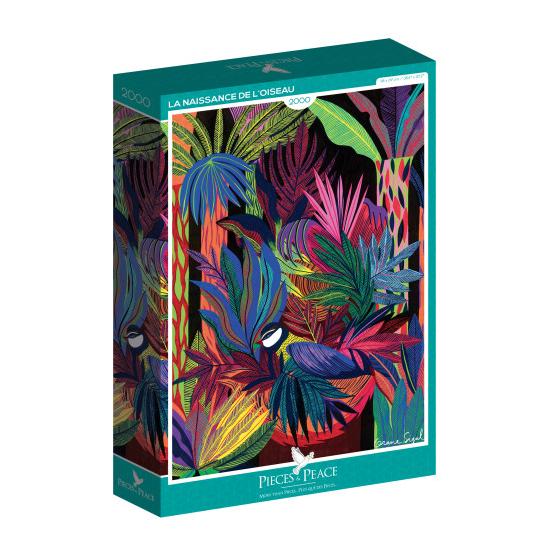 Puzzle Pieces and Peace El Nacimiento del Pájaro de 2000 Piezas