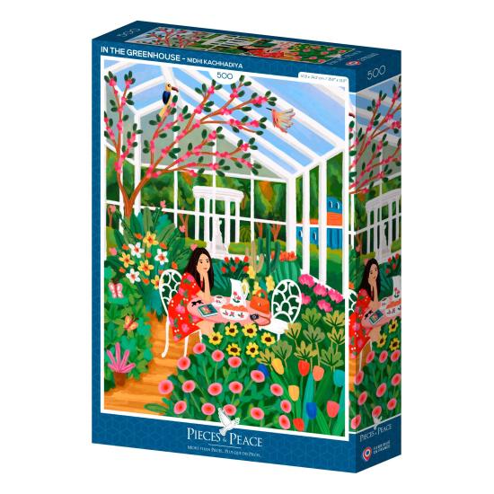 Puzzle Pieces and Peace En el Invernadero de 500 Piezas Puzzle Pieces and Peace En el Invernadero de 500 Piezas