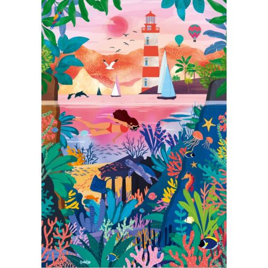 Puzzle Pieces and Peace Fondos Marinos Coloridos de 1000 Pzs Puzzle Pieces and Peace Fondos Marinos Coloridos de 1000 Pzs