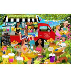 Puzzle Pieces and Peace Furgoneta De Zumos de 1500 Piezas