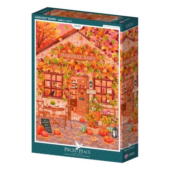 Puzzle Pieces and Peace Granero de la Cosecha de 1000 Piezas