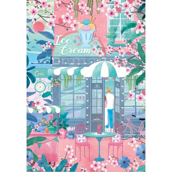 Puzzle Pieces and Peace Heladería de 1000 Pzs Puzzle Pieces and Peace Heladería de 1000 Pzs