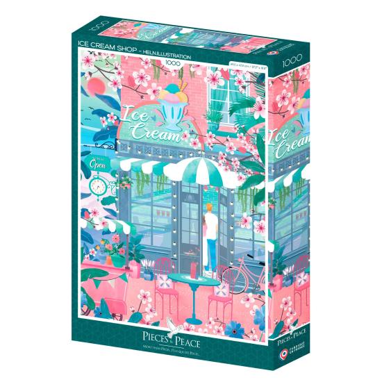Puzzle Pieces and Peace Heladería de 1000 Pzs Puzzle Pieces and Peace Heladería de 1000 Pzs