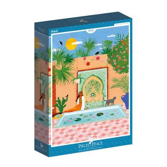 Puzzle Pieces and Peace Riad de 1500 Piezas Puzzle Pieces and Peace Riad de 1500 Piezas