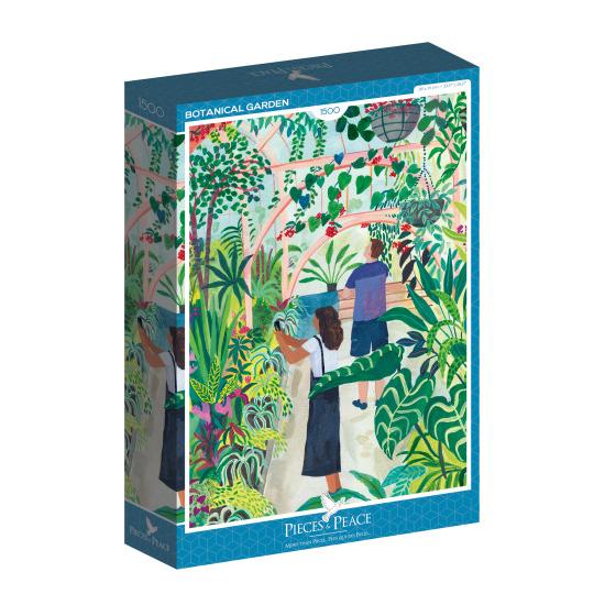 Puzzle Pieces and Peace Jardín Botánico de 1500 Piezas