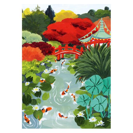 Puzzle Pieces and Peace Jardín Japonés de 1500 Piezas Puzzle Pieces and Peace Jardín Japonés de 1500 Piezas