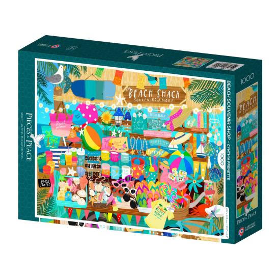 Puzzle Pieces and Peace Tienda de souvenirs de Strand 1000 Pzs