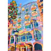Puzzle Pieces and Peace La Hermosa Barcelona de 1000 Piezas
