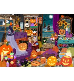 Puzzle Pieces and Peace La Hora De Las Brujas de Halloween 1500P