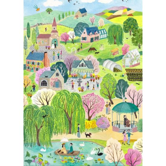 Puzzle Pieces and Peace Los Hermosos Días de 1500 Piezas