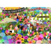 Puzzle Pieces and Peace Mercado De Flores de 1500 Pzs