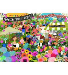 Puzzle Pieces and Peace Mercado De Flores de 1500 Pzs