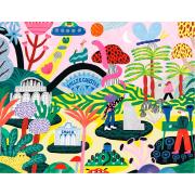 Puzzle Pieces and Peace Montaña Rusa de 1000 Pzs