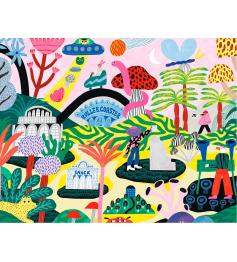 Puzzle Pieces and Peace Montaña Rusa de 1000 Pzs