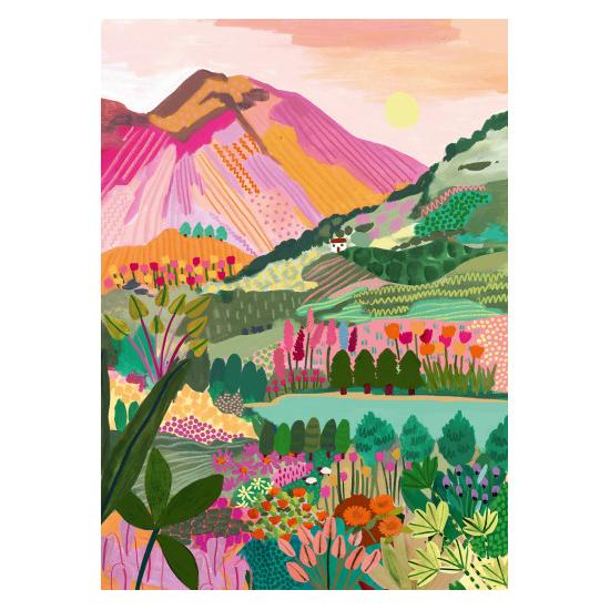 Puzzle Pieces and Peace Montaña del Arcoíris de 1000 Pzs