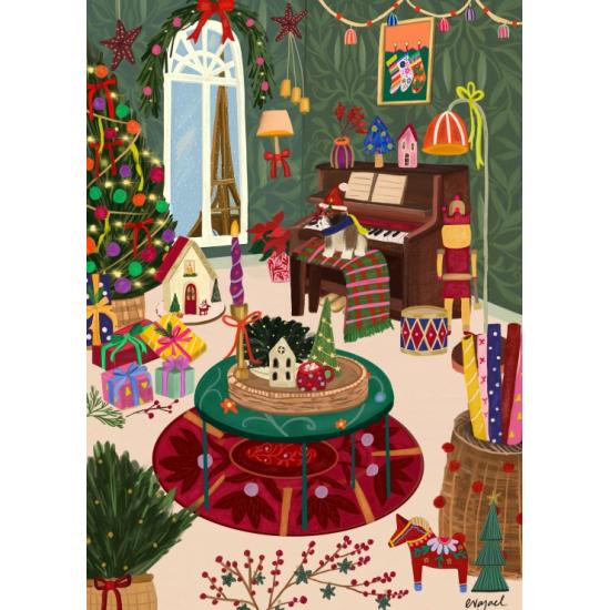 Puzzle Pieces and Peace Navidad En París 500 Piezas