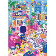 Puzzle Pieces and Peace Nostalgia De Los 90 1000 Piezas