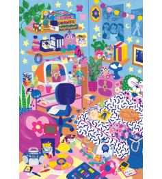 Puzzle Pieces and Peace Nostalgia De Los 90 1000 Piezas