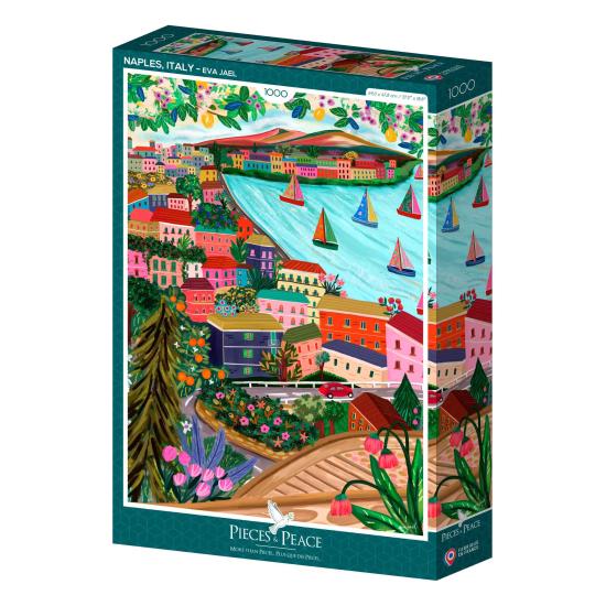 Puzzle Pieces and Peace Nápoles, Italia de 1000 Piezas