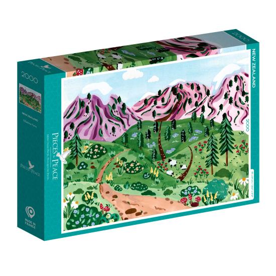 Puzzle Pieces and Peace Nueva Zelanda de 2000 Pzs Puzzle Pieces and Peace Nueva Zelanda de 2000 Pzs