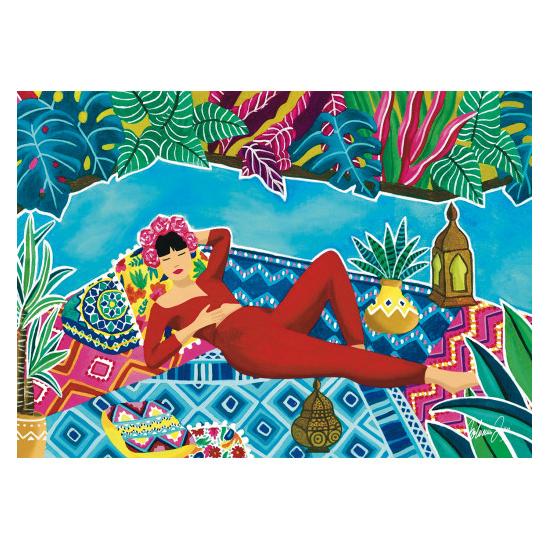 Puzzle Pieces and Peace Odalisca de 1000 Piezas