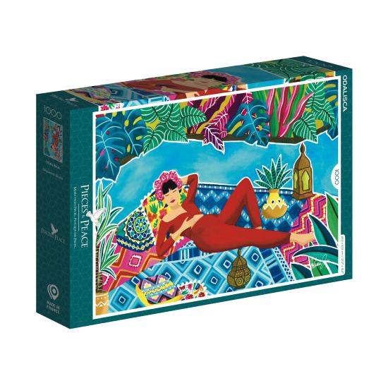 Puzzle Pieces and Peace Odalisca de 1000 Piezas