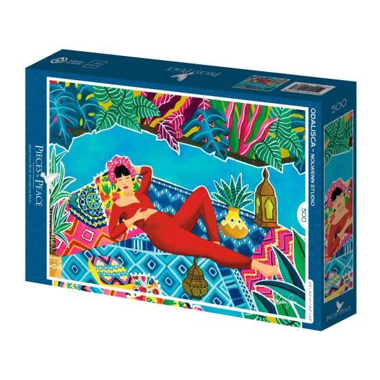 Puzzle Pieces and Peace Odalisca de 500 Pzs Puzzle Pieces and Peace Odalisca de 500 Pzs