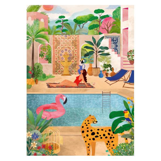 Puzzle Pieces and Peace Paraíso de Verano de 1000 Piezas Puzzle Pieces and Peace Paraíso de Verano de 1000 Piezas