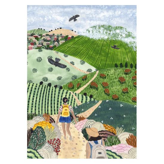 Puzzle Pieces and Peace  Paseo por la Región del Vino de 1000 P Puzzle Pieces and Peace  Paseo por la Región del Vino de 1000 P