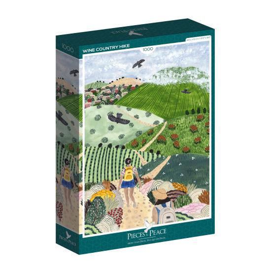 Puzzle Pieces and Peace  Paseo por la Región del Vino de 1000 P Puzzle Pieces and Peace  Paseo por la Región del Vino de 1000 P