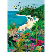 Puzzle Pieces and Peace Playa Mariposa de 500 Piezas