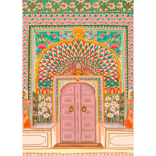Puzzle Pieces and Peace Puerta de Loto de 500 Pzs Puzzle Pieces and Peace Puerta de Loto de 500 Pzs