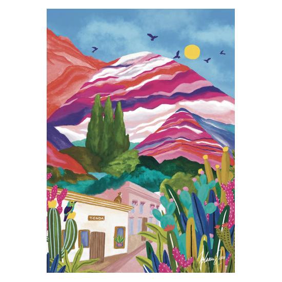 Puzzle Pieces and Peace Purmamarca de 1000 Piezas