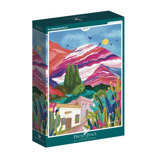 Puzzle Pieces and Peace Purmamarca de 1000 Piezas