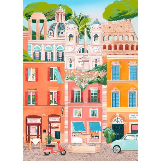 Puzzle Pieces and Peace Roma de 1000 Pzs