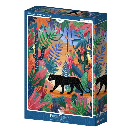 Puzzle Pieces and Peace Selva 500 Piezas