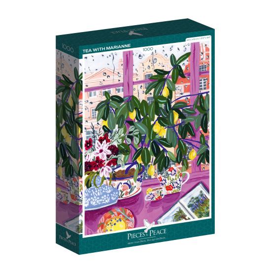 Puzzle Pieces and Peace Té con Marianne de 1000 Piezas