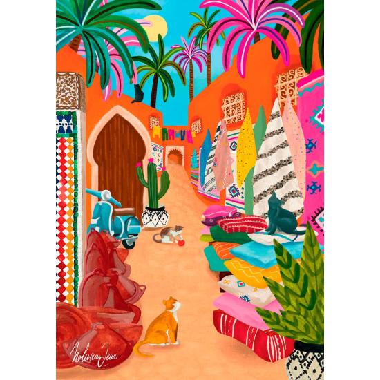 Puzzle Pieces and Peace Zoco de Marrakesh de 1000 Pzs Puzzle Pieces and Peace Zoco de Marrakesh de 1000 Pzs