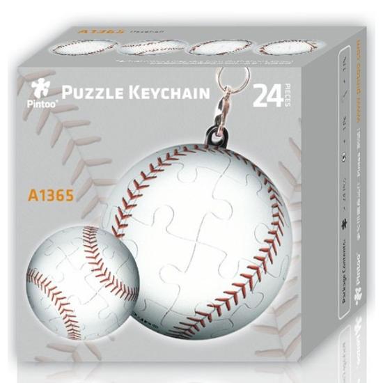 Puzzle Pintoo 3D Llavero Baseball de 24 Piezas Puzzle Pintoo 3D Llavero Baseball de 24 Piezas