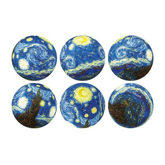 Puzzle Pintoo 3D Llavero Noche Estrellada de 24 Piezas