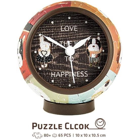 Puzzle Pintoo 3D Reloj Love is the Key de 145 Piezas