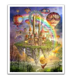 Puzzle Pintoo Ciudad del Tarot de 2000 Piezas