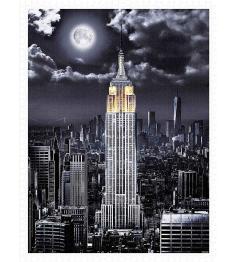 Puzzle Pintoo Empire State Building de Noche de 1200 Piezas